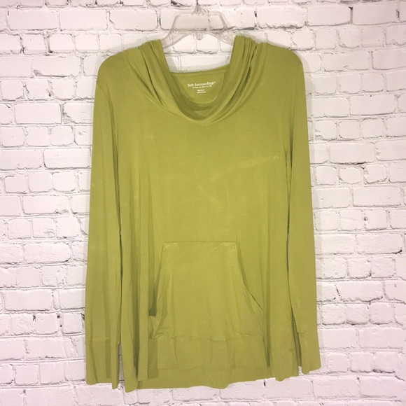 Soft Surroundings Tops - Soft Surroundings green hoodie